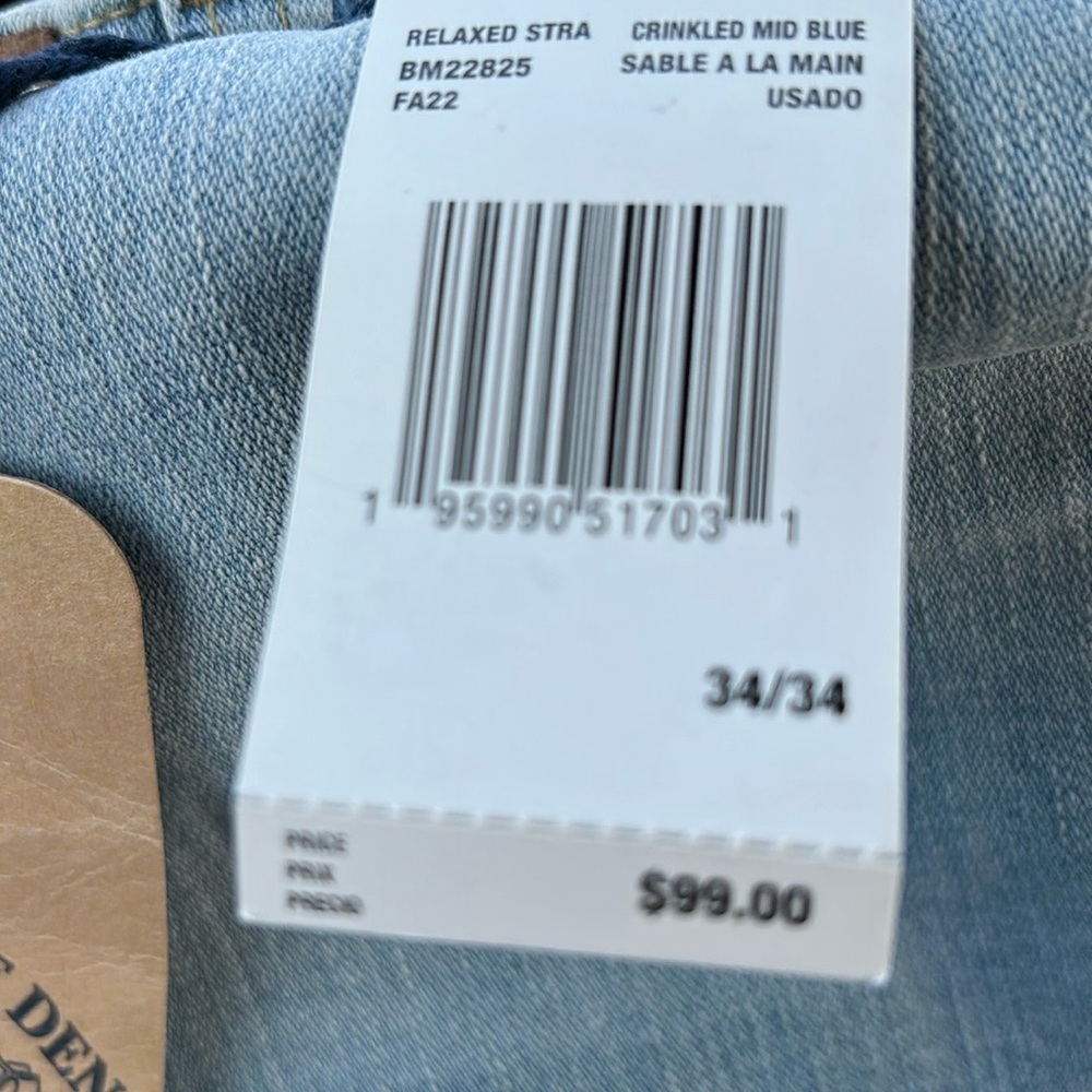 Buffalo David Bitton Light Wash Denim Jeans